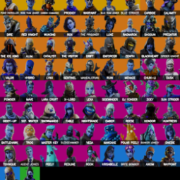 [PC/PSN/XBOX] | 74 skins | OG STW | Lara Croft | Point Patroller | Rose Team Leader | Carbon Commando | Prodigy | Warpaint | Blue Team Leader | Rox | S4G 0
